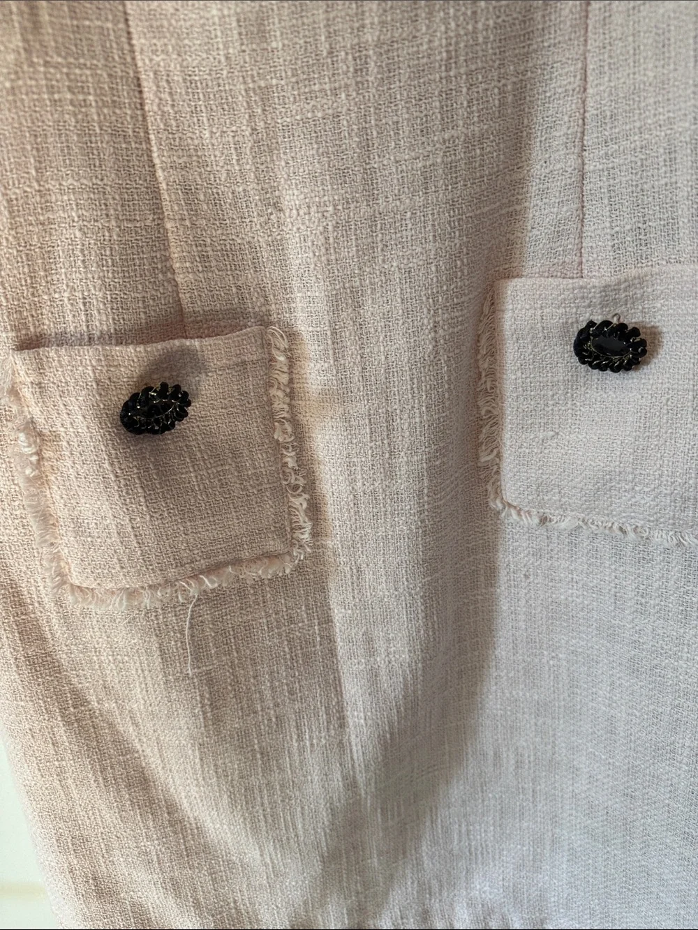 Karl Lagerfeld sleeveless tweed